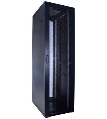 42U serverskåp med perforerad dörr 600x800x2000mm (BxDxH)