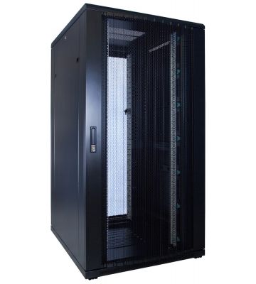 32U serverskåp med perforerad dörr 800x1000x1600mm (BxDxH)