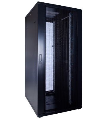 37U serverskåp med perforerad dörr 800x1000x1800mm (BxDxH)