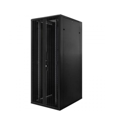 42U serverskåp med dubbelperforerad fram- och bakdörr 800x1200x2000mm (BxDxH)