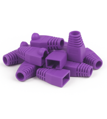 DANICOM RJ45 Kabelgenomföring Lila - 10 st