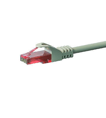 UTP CAT6 patchkabel 1,50m grå - 100% koppar