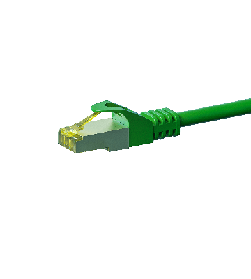 Cat7 S/FTP (PIMF) patchkabel 30m grön