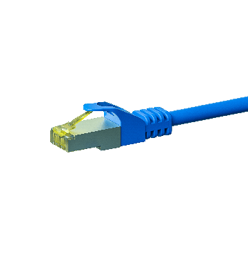 Cat7 S/FTP (PIMF) patchkabel 30m blå