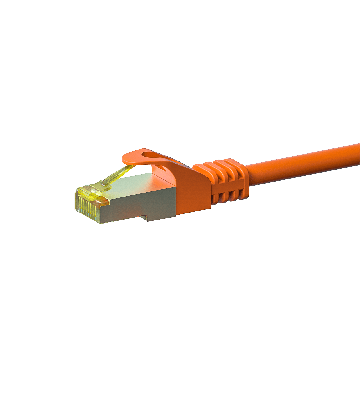 Cat7 S/FTP (PIMF) patchkabel 3m orange