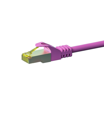 Cat7 S/FTP (PIMF) patchkabel 2m rosa