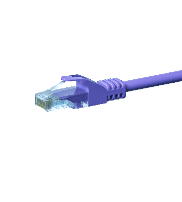 CAT5e UTP patchkabel 10m lila - CCA