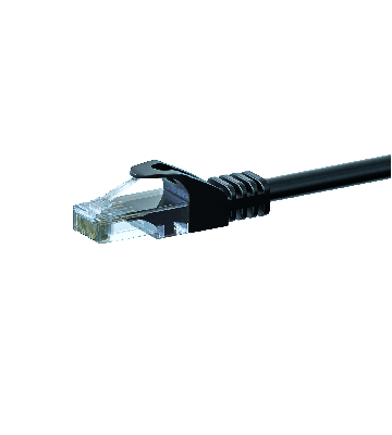 CAT6 UTP patchkabel 20m svart - CCA