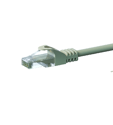 CAT6 UTP patchkabel 1m grå - CCA