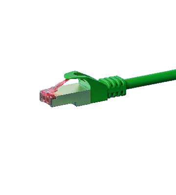 CAT6 S/FTP (PIMF) patchkabel 1,50 m grön