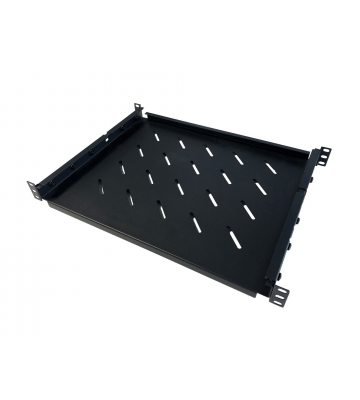 Justerbar hylla för 550 mm till 790 mm djupa serverskåp - 1U