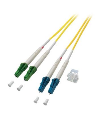 OS2 duplex fiberoptisk kabel LC/APC-LC 20m