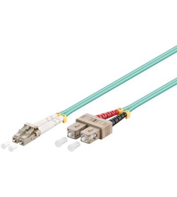 Fiberoptisk kabel LC-SC OM3 7m