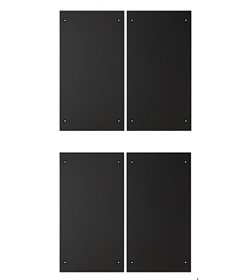 Datacenterset med sidopaneler för 48U-skåp, 1000 mm djup