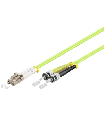 Fiberoptisk kabel LC-ST OM5 (laseroptimerad) 7,5m