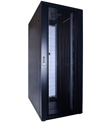 42U serverskåp med perforerad dörr 800x1200x2000mm (BxDxH)