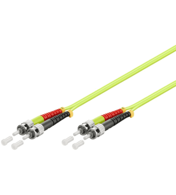 Fiberoptisk kabel ST-ST OM5 (laseroptimerad) 2m