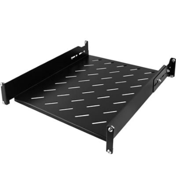 2U justerbar hylla, 19 tum 550-680 mm djup