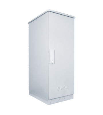 32U utomhusserverskåp 600x800x1600mm (BxDxH) - IP55