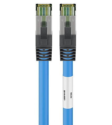 Cat8 S/FTP (PIMF) patchkabel 2m blå