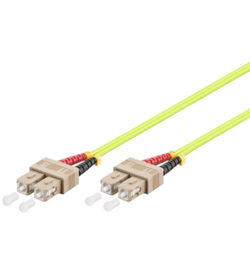 Fiberoptisk kabel SC-SC OM5 (laseroptimerad) 1,5m