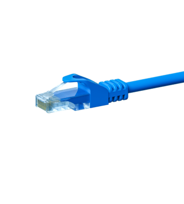 CAT5e UTP patchkabel 2m blå - CCA