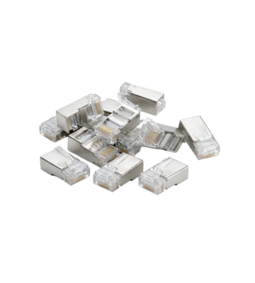 DANICOM FTP CAT6 RJ45 Kontakt - för stel kärna - 10 st