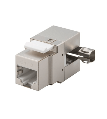 CAT6 STP Keystone Connector - Verktygslös vinklad