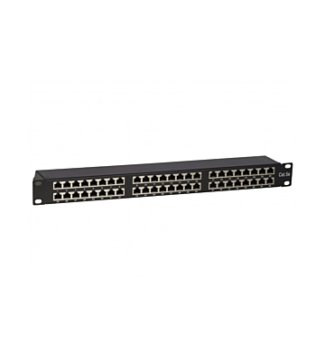 CAT5e FTP patchpanel - 48 portar