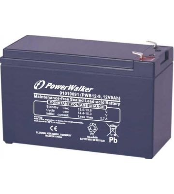PowerWalker Batteri 12V 9Ah