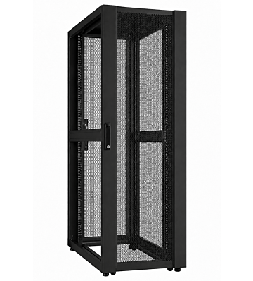 42U Datacenter serverskåp med perforerad dörr 600x1000x2000mm (BxDxH)