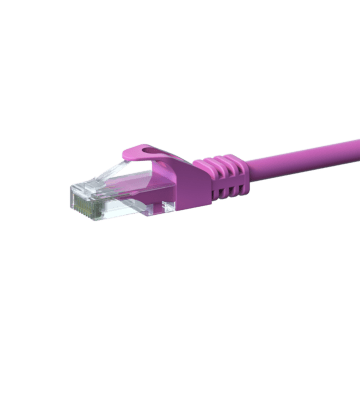CAT6 UTP patchkabel 2m rosa - CCA