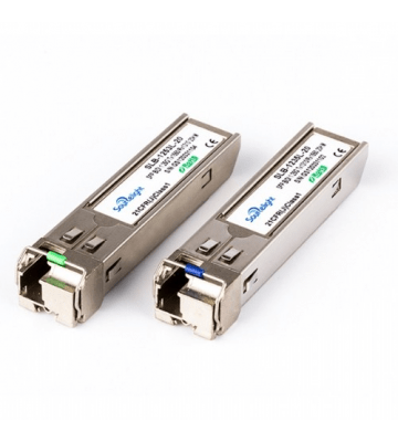 SFP (mini-GBIC) SC-modul singlemode TX1310/RX1490nm 10Km