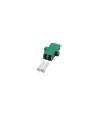 Singlemode koppling LC-LC duplex grön