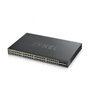 Zyxel 48-portars GS1920 smart hanterad PoE+-switch