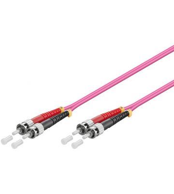Fiberoptisk kabel ST-ST OM4 7m