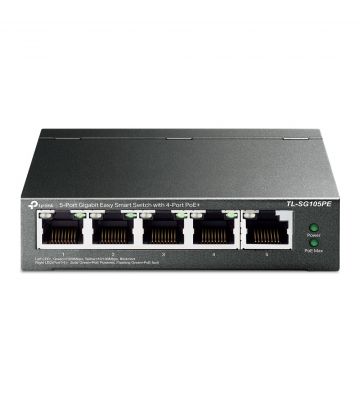 TP-Link 5-portars SG105PE unmanaged PoE smart switch