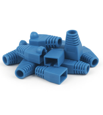 DANICOM RJ45 Kabelskydd Blå Large - 10 stycken