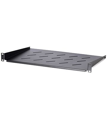 1U Hylla för 450 mm djupa väggskåp - 250 mm djup (max. 8 kg)
