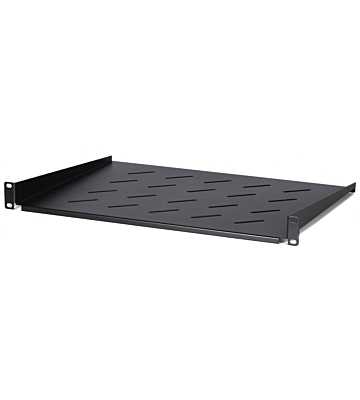 1U Hylla för 450 mm djupa väggskåp - 350 mm djup (max. 8 kg)