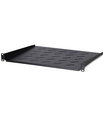 1U Hylla för 600 mm djupa väggskåp - 400 mm djup (max. 6 kg)