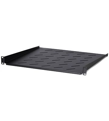 1U Hylla för 600 mm djupa väggskåp - 450 mm djup (max. 6 kg)