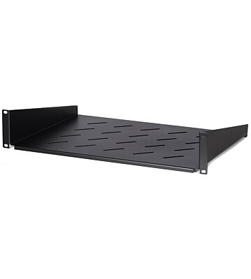 2U Hylla för 450 mm djupa väggskåp - 350 mm djup (max. 15 kg)