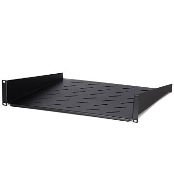 2U Hylla för 600 mm djupa väggskåp - 450 mm djup (max. 12 kg)