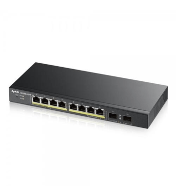 Zyxel 8-portars GS1900 smart hanterad PoE+-switch