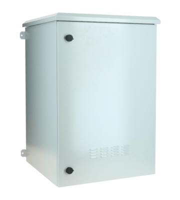 18U utomhus väggskåp IP55 - 600x600x900mm (BxDxH)
