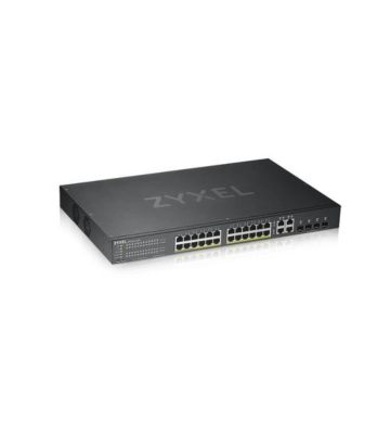 Zyxel 24-portars GS1920 smart hanterad PoE+-switch