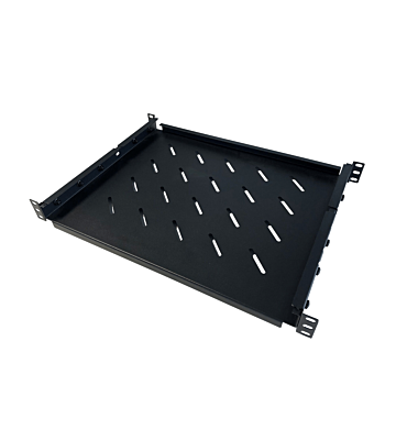 Justerbar hylla för 650 mm till 890 mm djupa serverskåp - 1U