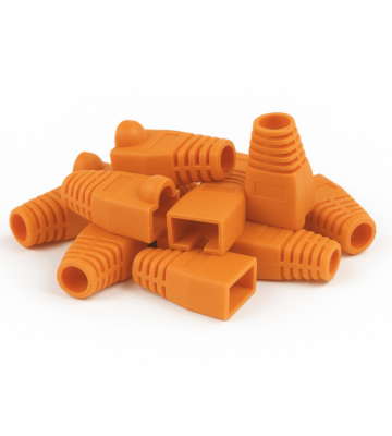 DANICOM RJ45 Kabelgenomföring Orange - 10 st