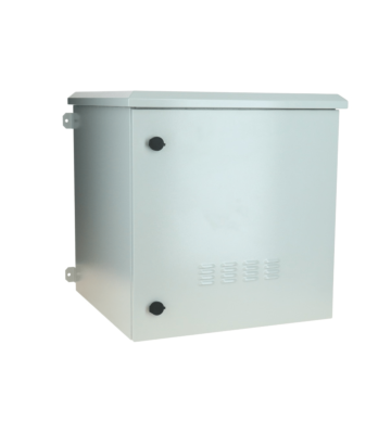 12U utomhus väggskåp IP55 - 600x600x635mm (BxDxH)